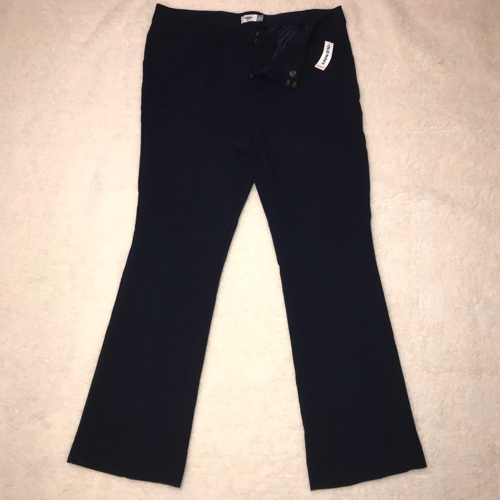 Old Navy bootcut pant NWT navy blue